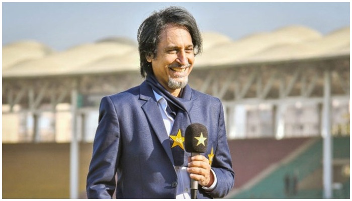 PCB Chairman Ramiz Raja. Photo: Twitter