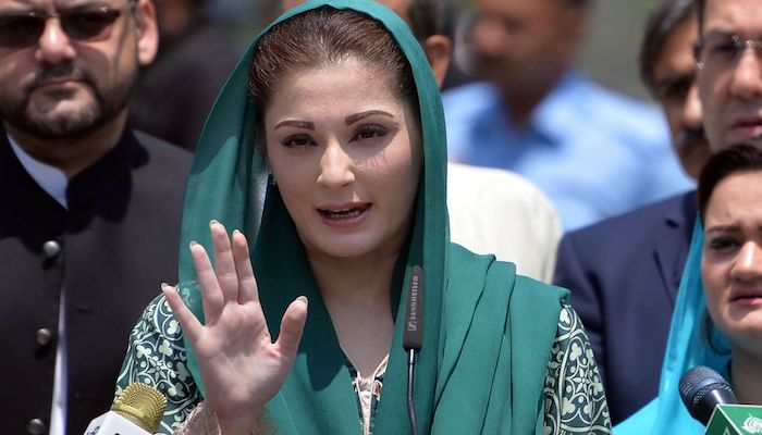 PML-N Vice-President Maryam Nawaz. — AFP/File