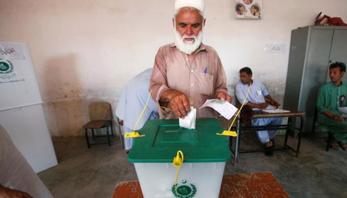 A local is casting his vote. — Reuters/File