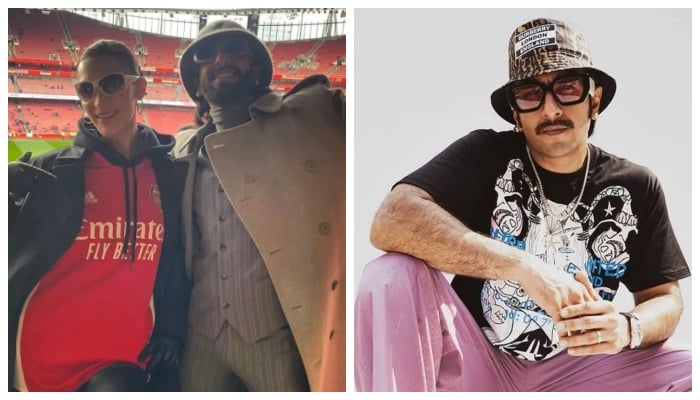Ranveer Singh poses with Bella Hadid, picture goes viral