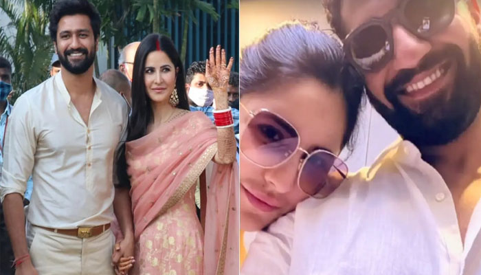 Katrina Kaif latest selfie with hubby Vicky Kaushal is here to melt your hearts