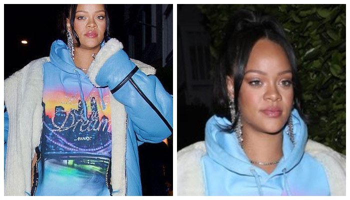 Rihanna mengirimkan denyut nadi balap saat dia melangkah keluar dengan rok mini yang gemerlap