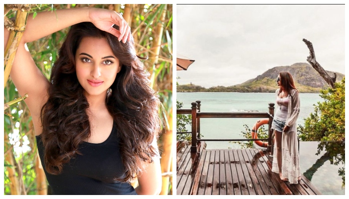 Sonakshi Sinha takes her dose of Vitamin Sea, shares picture on Instagram