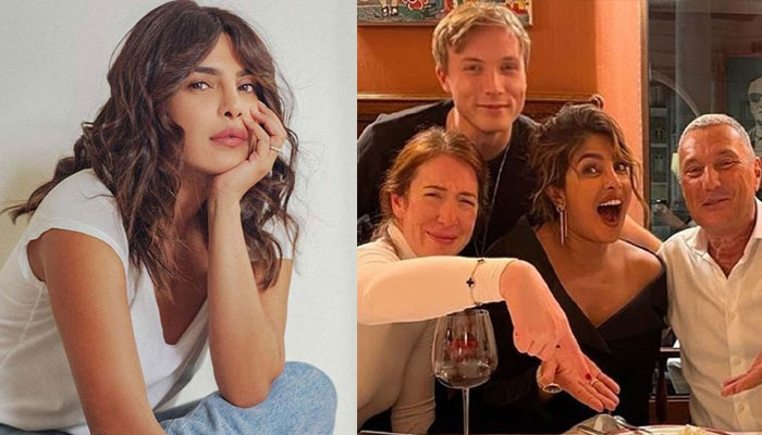 Priyanka looks ravishing in black enjoying dinner with friends in Rome: See pic