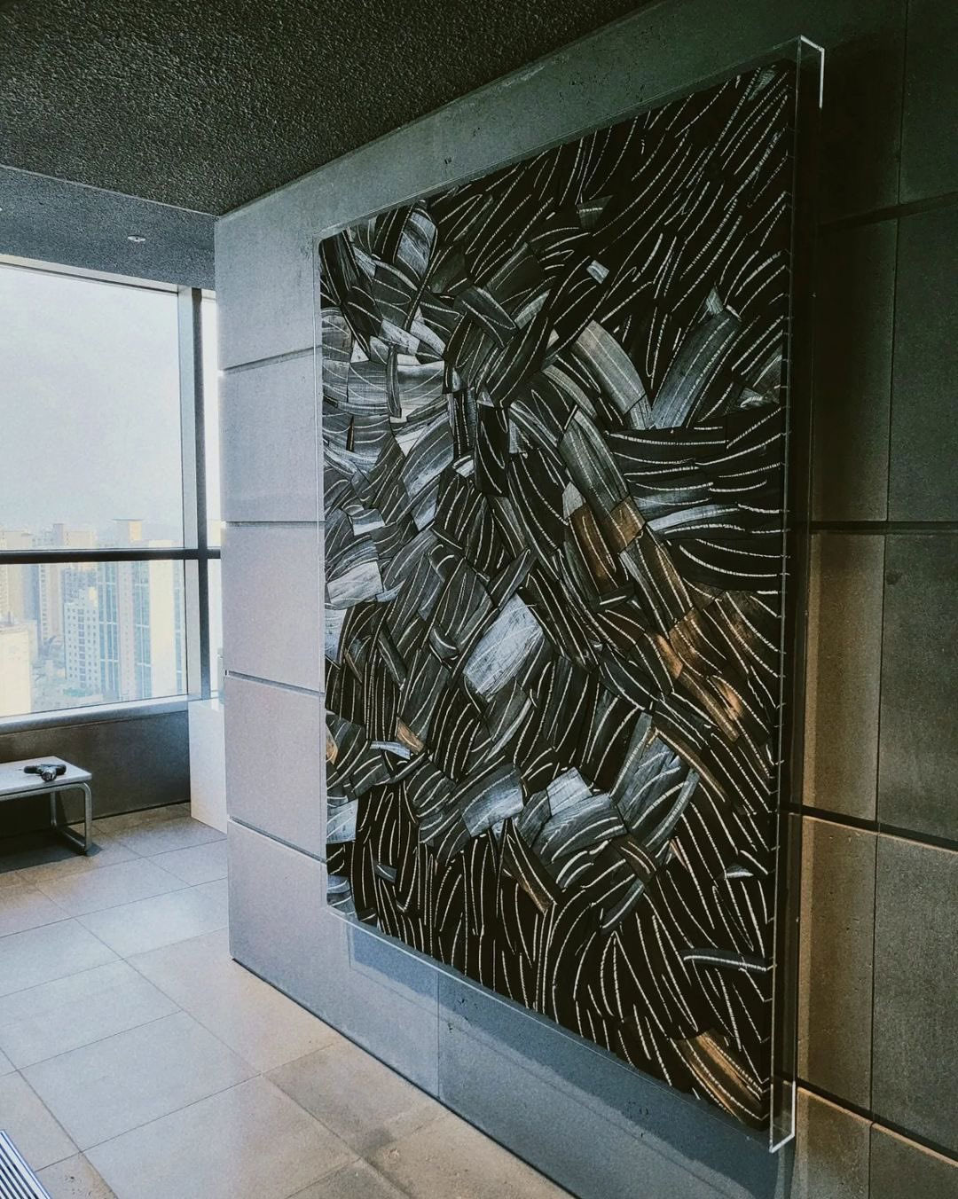 BTS’ RM unveils breathtaking iron charcoal painting: Pictures