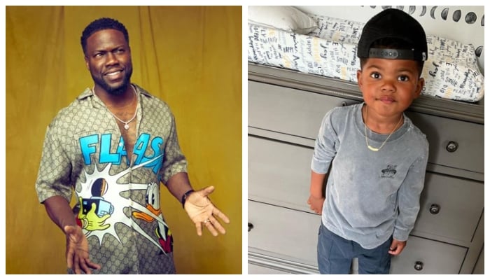 Kevin Hart shares son Kenzos pic, says ‘Stunting like his damn daddy’