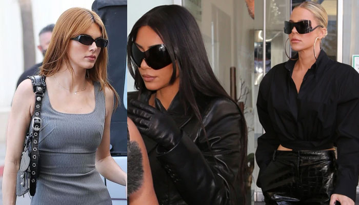 Kendall Jenner flaunts her vibrant new hair on lunch date with Kim and Khloe Kardashian
