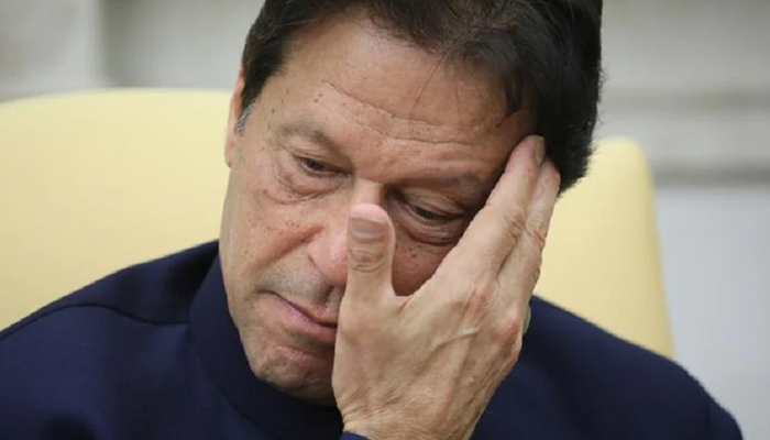 Prime Minister Imran Khan gestures in this undated photo. — Reuters/File