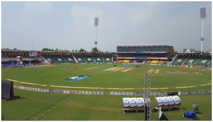 Lahores historic Gaddafi Stadium. — Twitter/@TheRealPCB