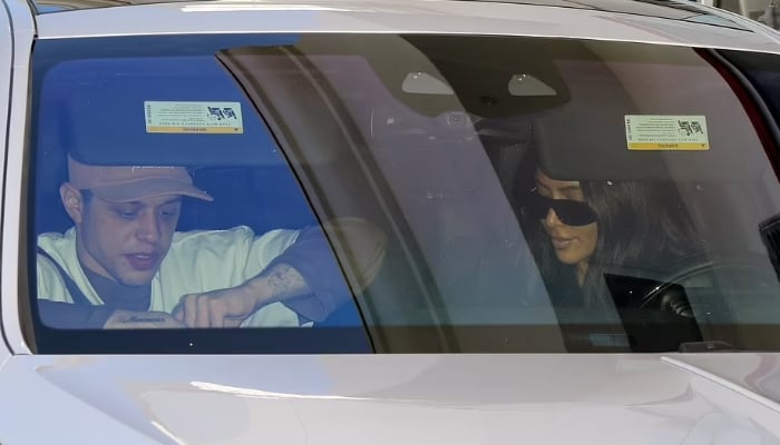 Kim Kardashian takes beau Pete Davidson on a luxury ride