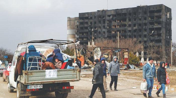 Russian military evacuates nine Pakistanis from Ukraine's Mariupol
