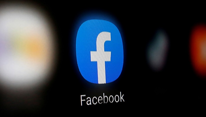 A Facebook logo is displayed on a smartphone in this illustration taken January 6, 2020. —Reuters/Dado Ruvic/Illustration