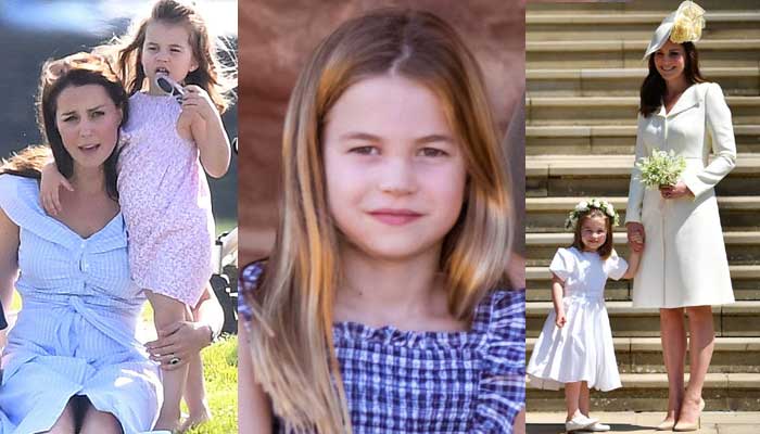 rådgive bytte rundt Shipley Kate Middleton's daughter Princess Charlotte copies her mom's style