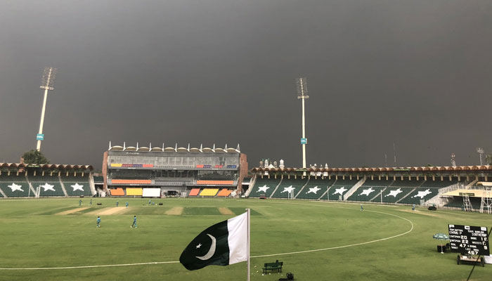 Gaddafi Stadium Lahore. — Twitter/File