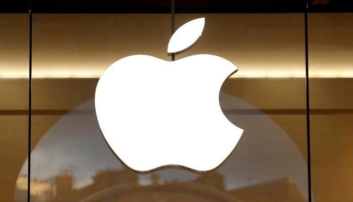 The Apple logo is seen on the facade of the new Apple Store in Paris, France, January 5, 2017. —Reuters