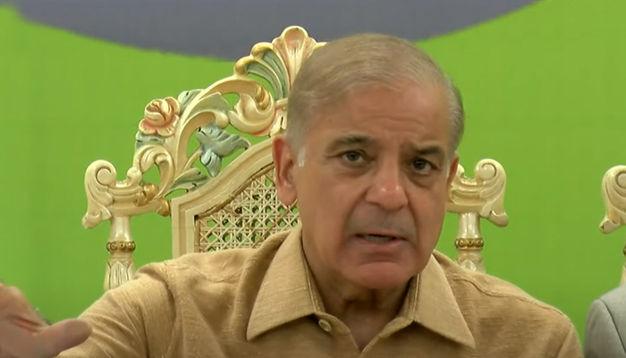 Leader of the Opposition in the National Assembly and PML-N leader Shahbaz Sharif. — YouTube Screengrab