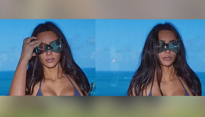 Kim Kardashian drops jaws as she shares new eye-popping pics in tiny outfit