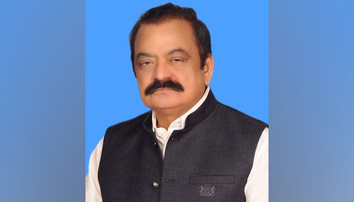 PML-N MNA Rana Sanaullah. — Website of National Assembly of Pakistan/File