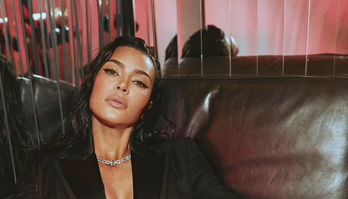 Kim Kardashian has once again taken to the cover of Vogue
