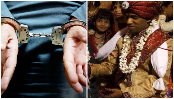 Representational images of cuffs and groom in a South Asian wedding. Reuters/File.