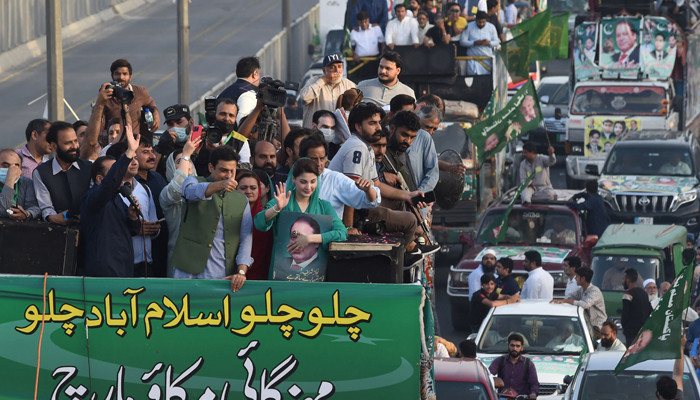 ‘Kami akan pergi ke Islamabad untuk mengucapkan selamat tinggal kepada PM Imran Khan’, kata Maryam Nawaz