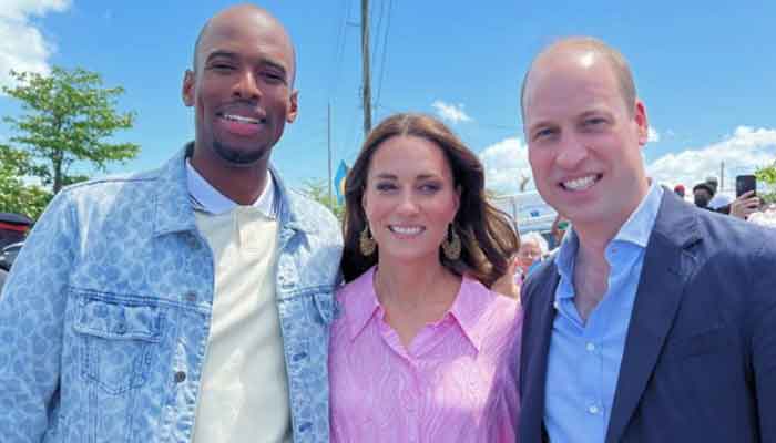 Kate Middleton and Prince William meet Olympic Champion Steven Gardiner 2 Kate Middleton and Prince William meet Olympic Champion Steven Gardiner