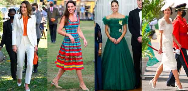 Kate Middletons royal Caribbean tour in pictures