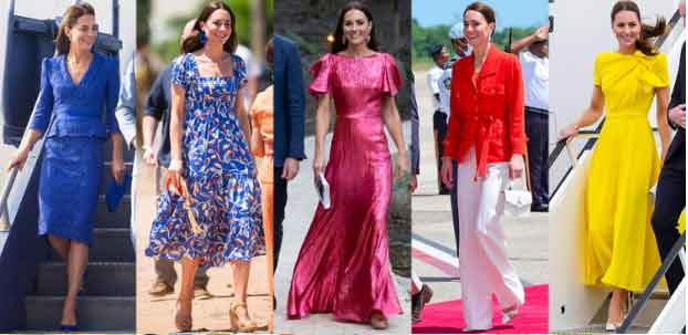 Kate Middletons royal Caribbean tour in pictures