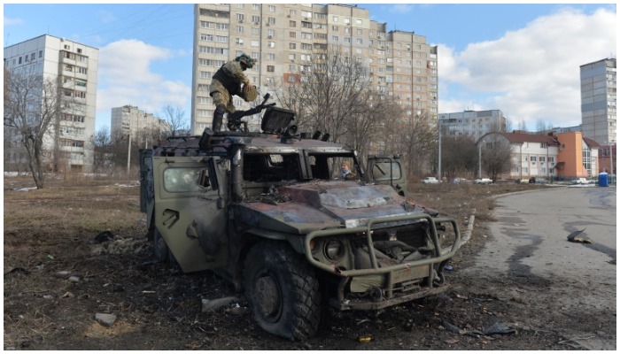 Russian forces in Ukraine. — AFP/File.