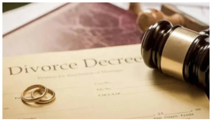 Representational image of a divorce decree. — AFP