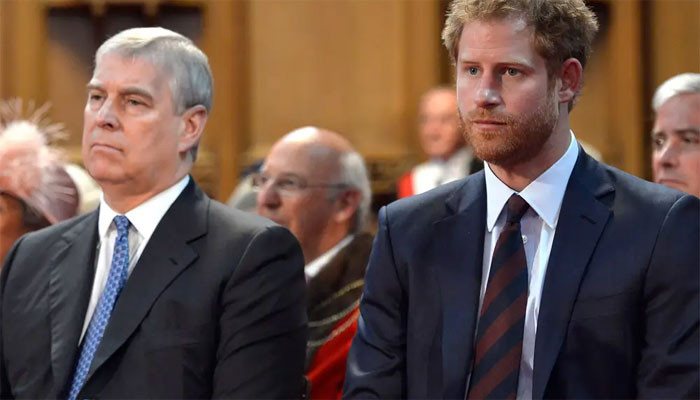 Pangeran Andrew, Harry dan upacara peringatan untuk Pangeran Philip