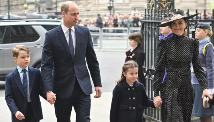 Pangeran George, Charlotte menemani orang tua William, Kate di peringatan Pangeran Philip