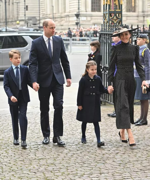 Prince George, Charlotte accompany parents William, Kate at Prince Philip’s memorial