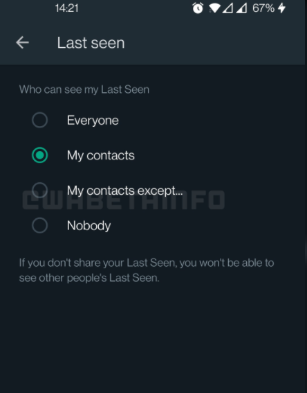 WhatsApp: Can you hide your profile photo, last seen from certain contacts?
