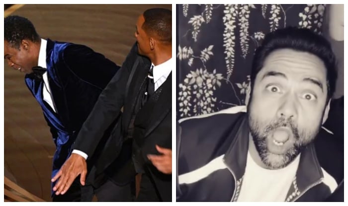 Abhay Deol breaks the internet as he recreates Will Smith, Chris Rocks Oscar incident