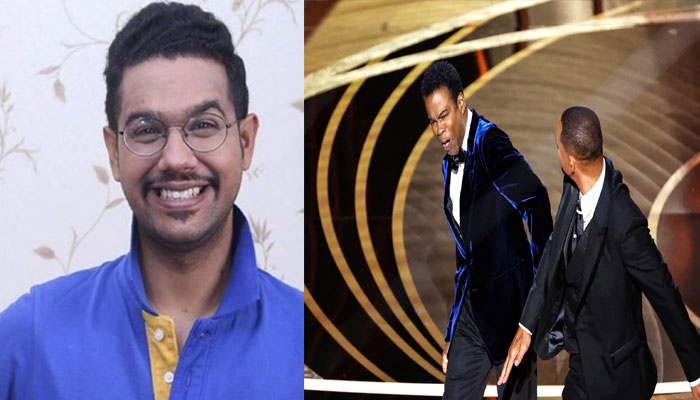 Ali Gul Pir entertains fans by recreating Will Smith and Chris Rock slap-gate: Watch