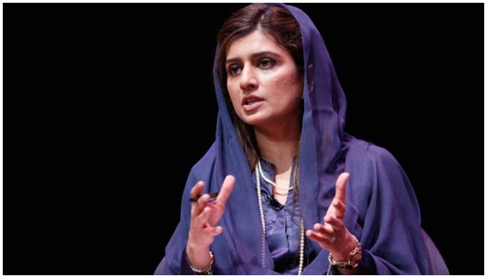 Pakistans former foreign minister Hina Rabbani Khar speaks at the Asia Society in New York on September 27, 2012. — Reuters