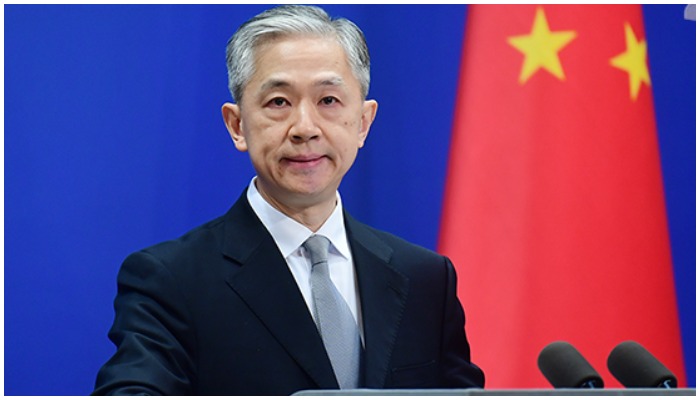 Chinese Foreign Ministry spokesperson Wang Wenbin. Photo: FMPRC website