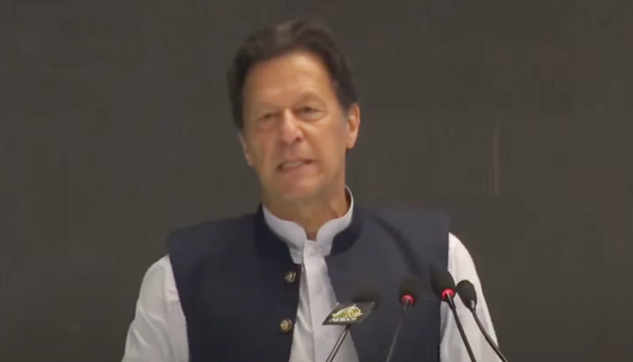 PM Imran Khan berpidato di Dialog Keamanan Islamabad