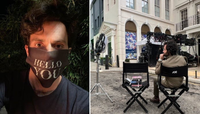 Penn Badgley’s BTS pic from ‘You’ season 4 London set goes viral