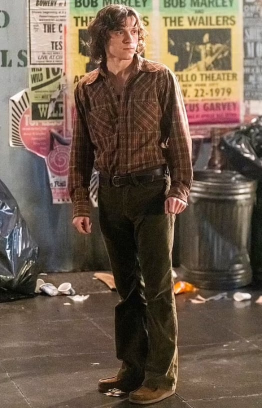Tom Holland’s vintage-inspired look for ‘The Crowded Room’ sets internet ablaze