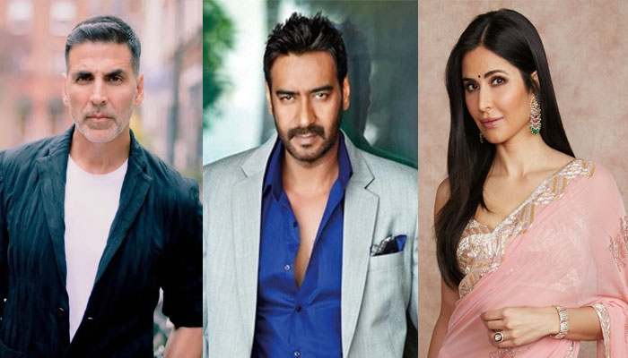 Katrina Kaif, Akshay Kumar, Anil Kapoor wish Ajay Devgn on birthday