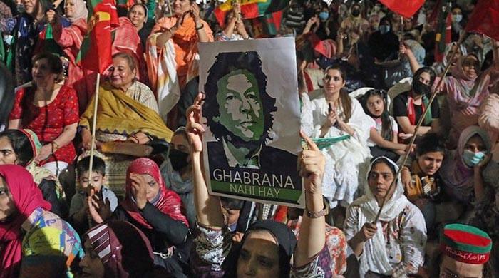 PTI's elected representatives hold 'anti-US' rallies over 'threat letter'