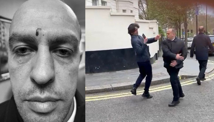 PTI's activists try to attack Nawaz Sharif in London - Vimarsana News
