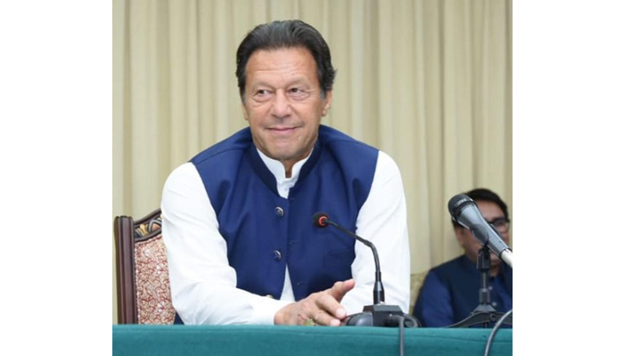 وزیراعظم عمران خان کی پارٹی رہنماؤں سے گفتگو۔  - انسٹاگرام