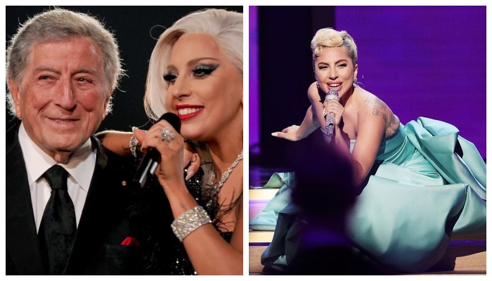 Lady Gaga pays heartfelt tribute to Tony Bennett at 2022 Grammys