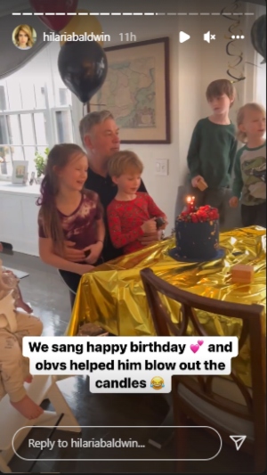 Pregnant Hilaria Baldwin wishes hubby Alec to ‘live life’ in a loving birthday note