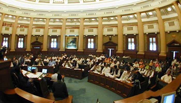 A file photo of a Punjab Assembly session uploaded on the provincial lawmaking bodys website.
