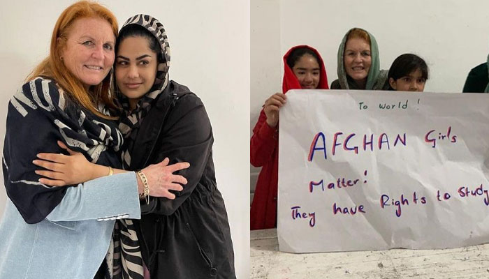 Sarah Ferguson becomes voice of Afghan girls: ‘They have right to study’