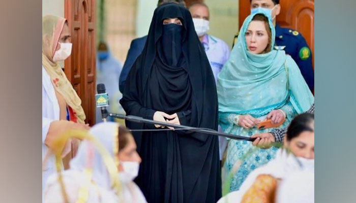 First Lady Bushra Bibi and her close friend Farah Khan. — Twitter